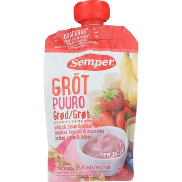 Semper Porridge Strawberry Banana Smoothie