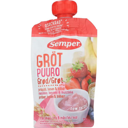 Semper Porridge Strawberry Banana Smoothie