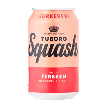 Tuborg Squash Peach Nectarine Lychee