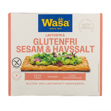 Wasa Lactose-Free & Gluten-Free Sesame & Seasalt