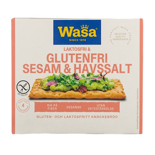 Wasa Lactose-Free & Gluten-Free Sesame & Seasalt
