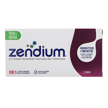 Zendium Toothpaste Sensitive White