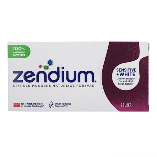 Zendium Toothpaste Sensitive White