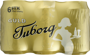 Guld Tuborg 6-pack