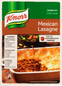 Knorr Mexican Lasagne