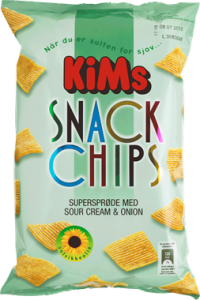 KiMs Snack Chips Sour Cream & Onion 