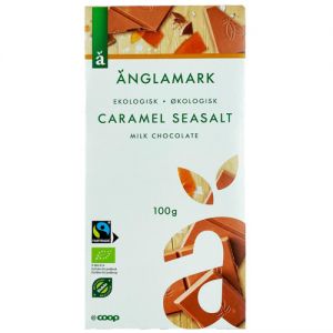 Änglamark Økologisk Caramel Seasalt Milk Chocolate