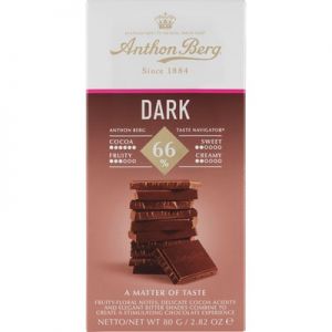 Anthon Berg Dark Chokolade 66%