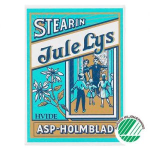 ASP-Holmblad Stearin Jule Lys