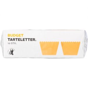 Budget Tarteletter