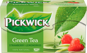 Pickwick Grøn Te Jordbær Citrongræs