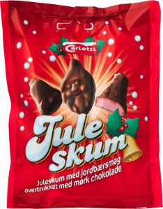 Carletti Juleskum Jordbær Chokolade