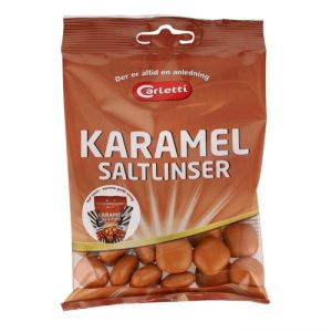 Carletti Karamel Saltlinser 0,07 kg