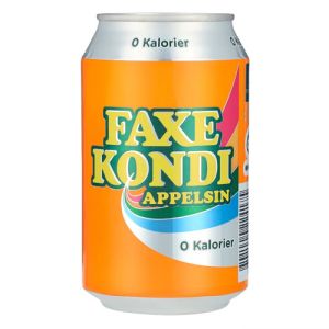 Faxe Kondi Appelsin 0 Calories 0,33 L