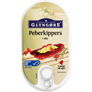 Glyngøre Pepper Kippers in Oil