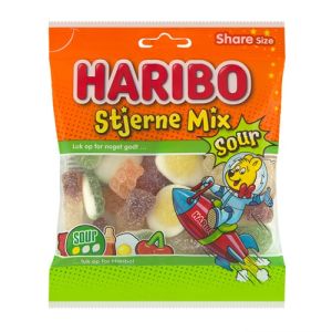 Haribo Stjerne Mix Sour 0,12 kg