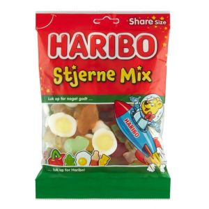 Haribo Stjerne Mix 0,375 kg