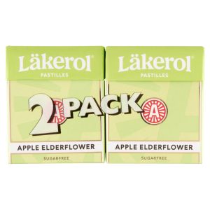 Läkerol Apple Elderflower 2-pack