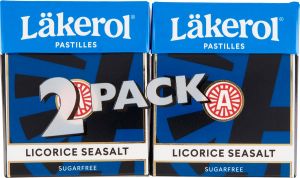 Läkerol Liquorice & Sea Salt 2-pack