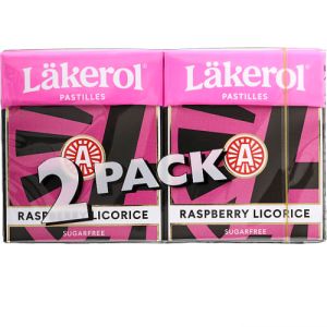 Läkerol Raspberry Licorice 2-pack