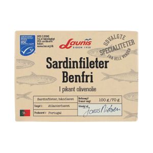 Launis Boneless Sardine Fillets