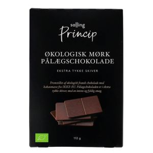 Salling Princip Økologisk Mørk Pålægschokolade