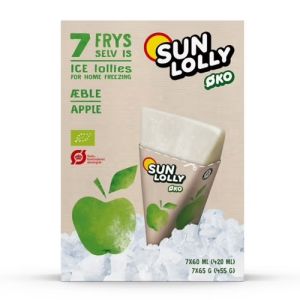 Sun Lolly Øko Æble