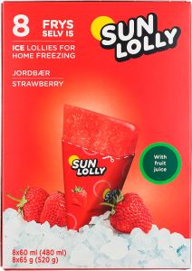 Sun Lolly Jordbær