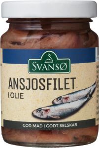 Svansø Anchovy Fillets in Oil