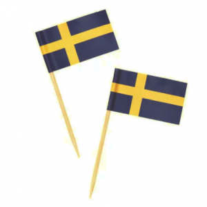 Swedish Cocktail Flags