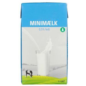 UHT Minimælk 0,5% Fedt