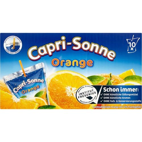 Capri-Sun Orange, Worldwide delivery