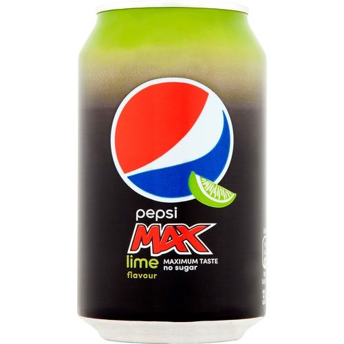 Pepsi Max Lime 0,33 L / SHOP SCANDINAVIAN PRODUCTS ONLINE